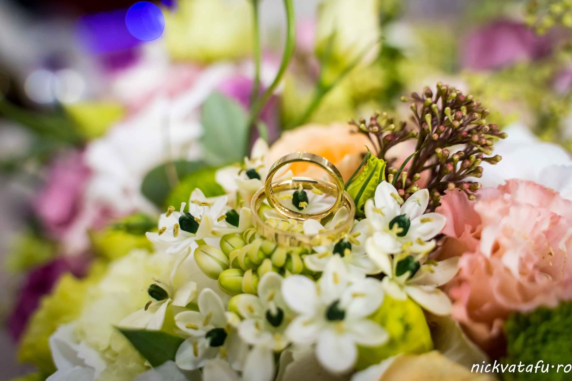 fotograf nunta verighete buchet