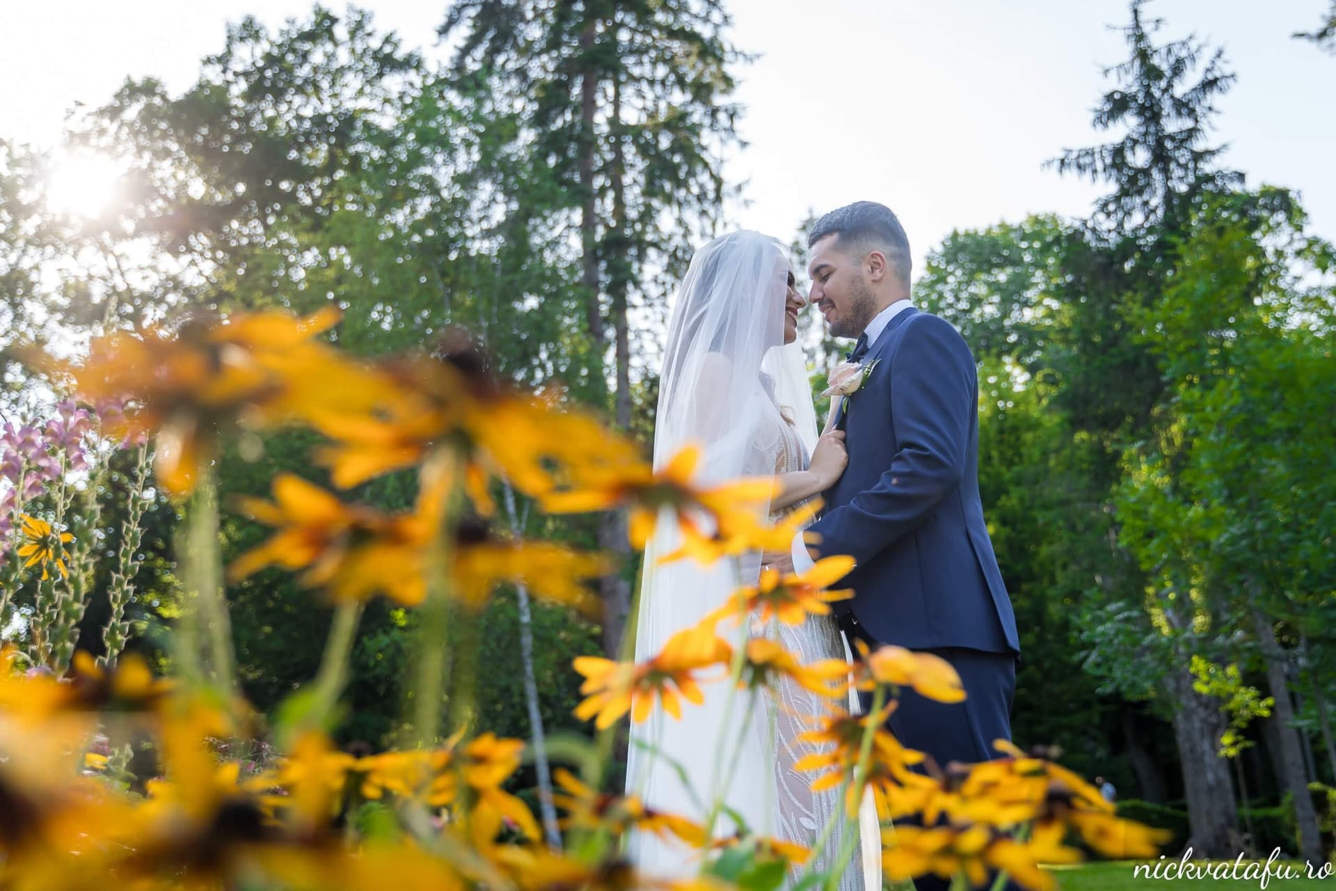 fotograf nunta miri sedinta foto flori galbene