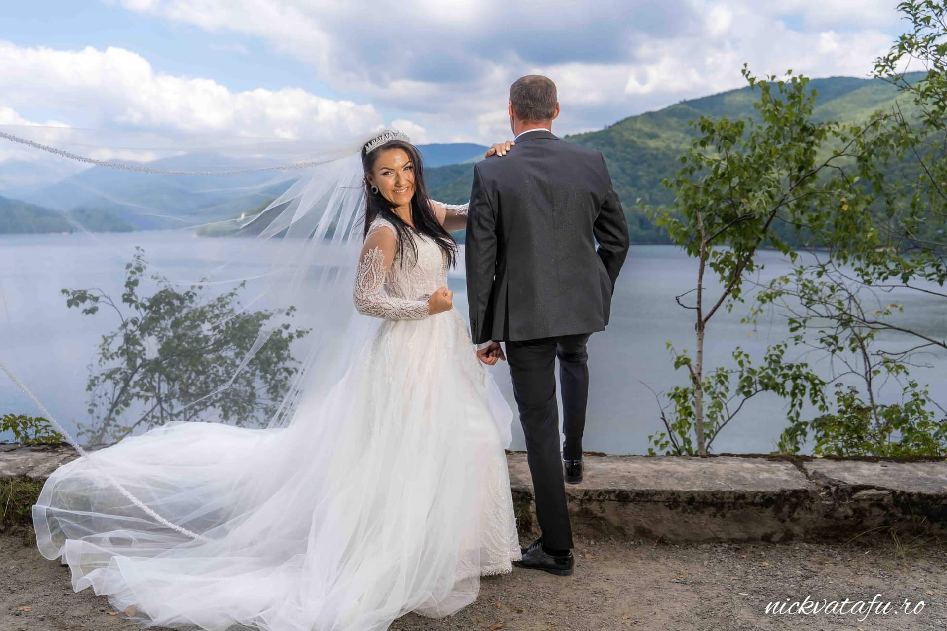 sedinta foto after wedding in natura vidraru