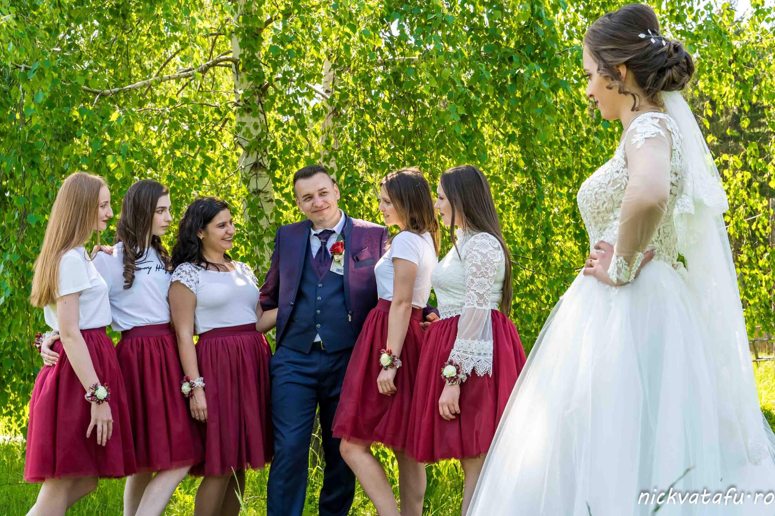 fotograf nunta sedinta foto domnisoare de onoare pregatire mireasa
